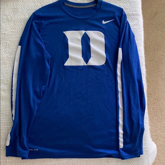 Nike Other - Duke men’s Nike M dry fit long sleeve T